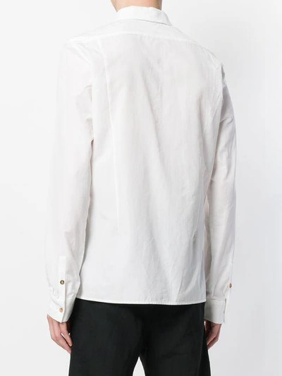 Shop Individual Sentiments Classic Plain Shirt In White
