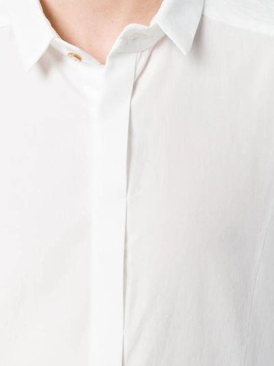 Shop Individual Sentiments Classic Plain Shirt In White