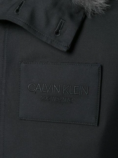 Shop Calvin Klein Oversized Parka Coat