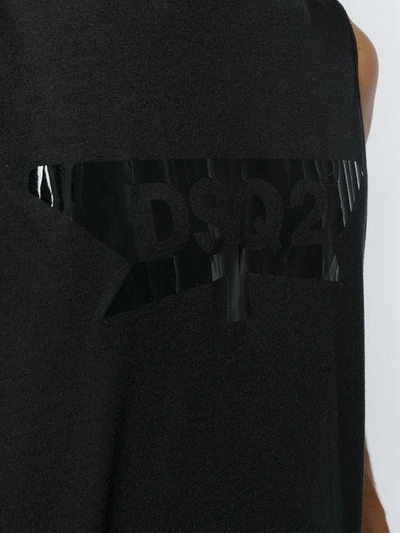 Shop Dsquared2 Logo Patch Tank Top