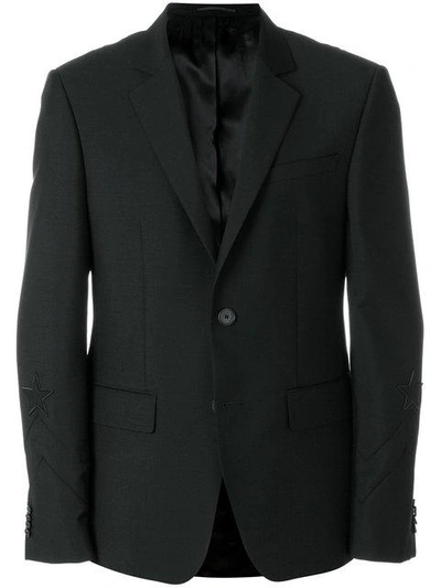 Shop Givenchy Classic Formal Blazer - Black