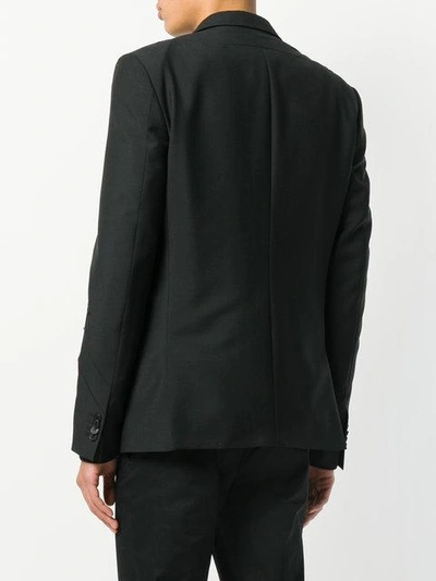 Shop Givenchy Classic Formal Blazer - Black