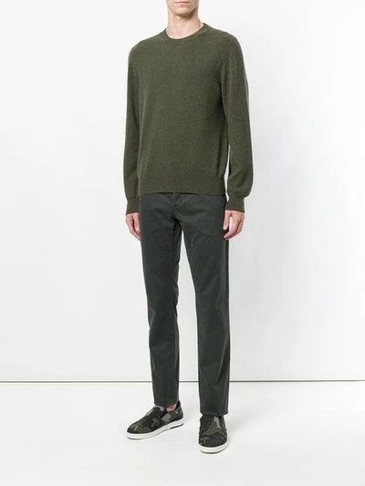 Shop Tomas Maier Cashmere Sweater - Green