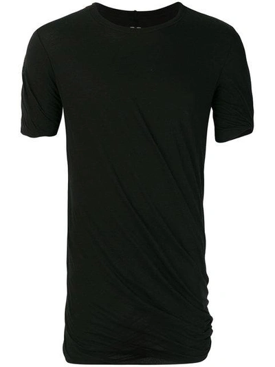 Shop Rick Owens Short Sleeve T In Black