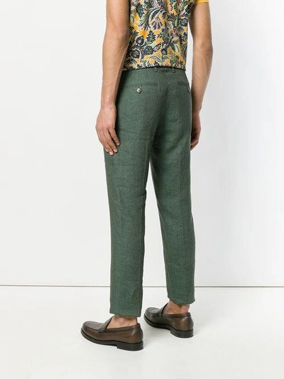 Shop Etro Tailored Trousers