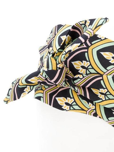 Shop Ca&lou Printed Head Band In Multicolour