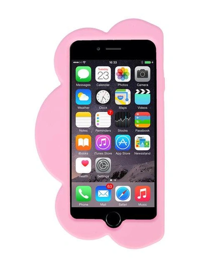Shop Stella Mccartney Cloud Iphone 7 Case In Pink