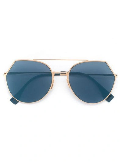 Shop Fendi Eyeline Sunglasses