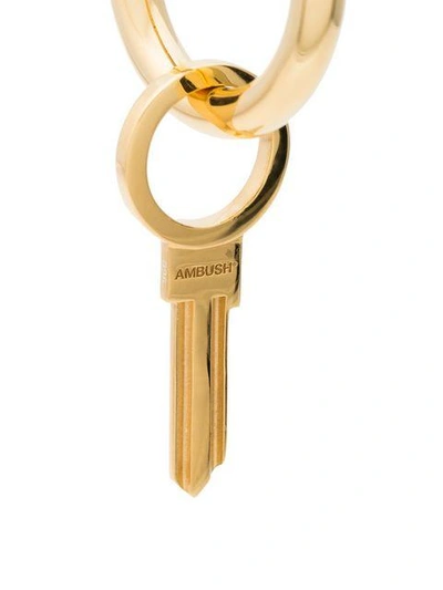 Shop Ambush Mini Key Single Earring In Gold