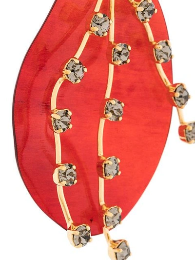 Shop Marni Embellished Drop Earrings