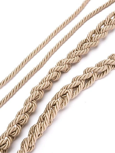 Shop Olympiah Woven Rope Belt - Neutrals