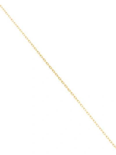 Metallic Gold Cross Chain 45 Necklace