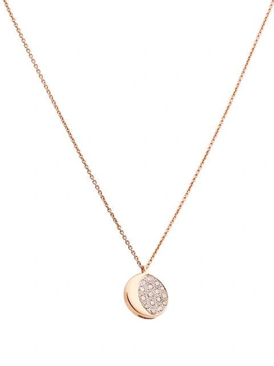 Shop Pamela Love Reversible Moon Phase Pendant In Pink