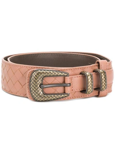 woven double layer belt
