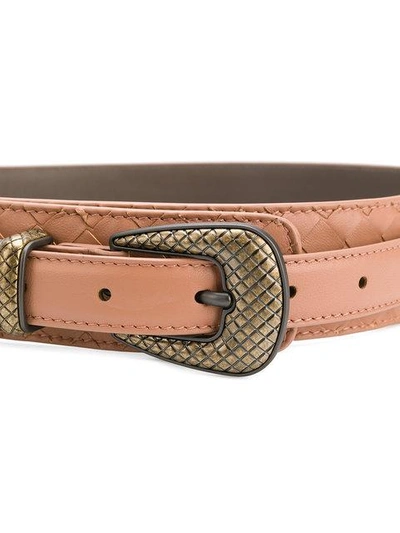 woven double layer belt