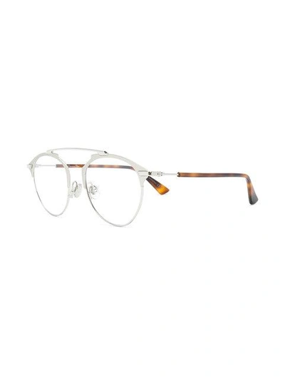 Shop Dior So Real O Glasses In Brown