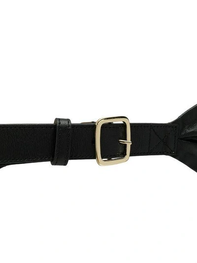 Shop Max Mara Bustier Belt In Black