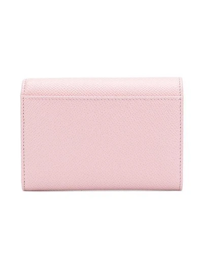 Shop Dolce & Gabbana Logo Fold Out Purse - Pink