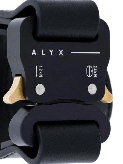 Shop Alyx 1017  9sm Buckled Bracelet - Black