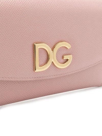 Shop Dolce & Gabbana Dauphine Wallet In Pink
