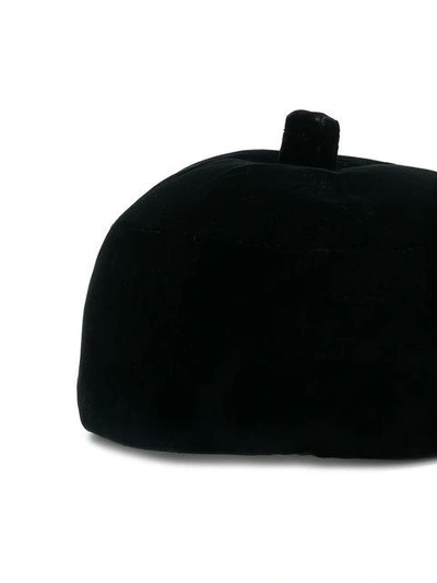 Shop Balenciaga Vintage Toque Hat - Black