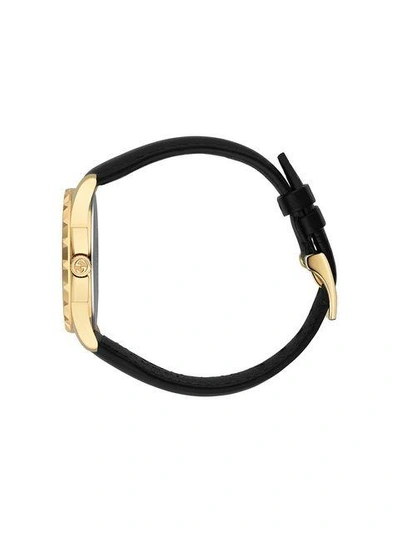 Shop Gucci Le Marché Des Merveilles 38mm Watch - Black