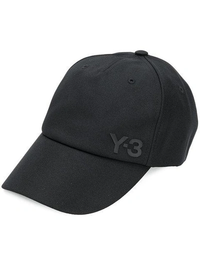 Shop Y-3 Luc Baseball Cap - Black