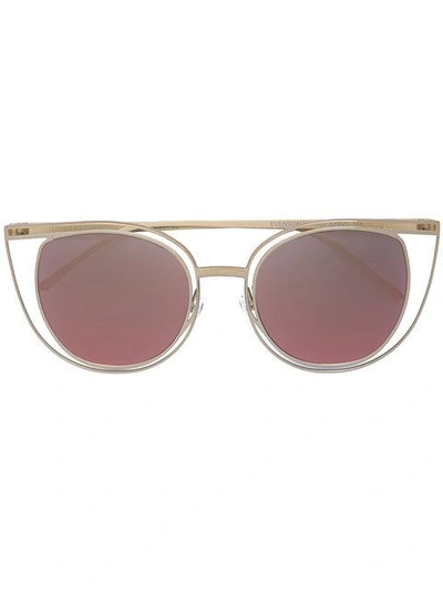 Shop Thierry Lasry Eventually Sunglasses In Metallic