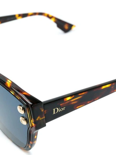 Shop Dior Addict Sunglasses In Brown