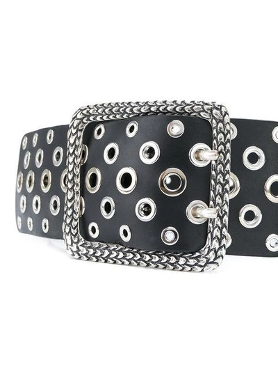 Shop Just Cavalli Eyelet Detail Belt