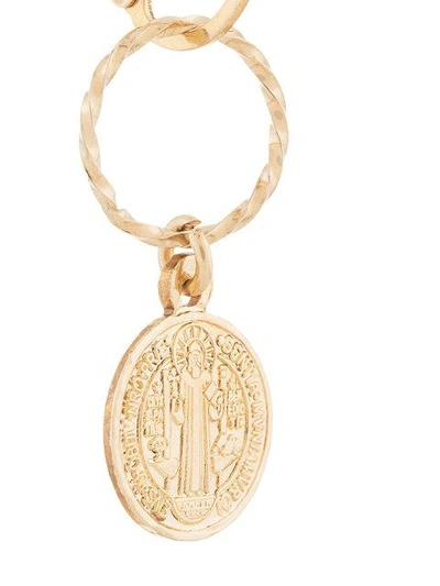 Shop Petite Grand Byzantine Earrings In Metallic