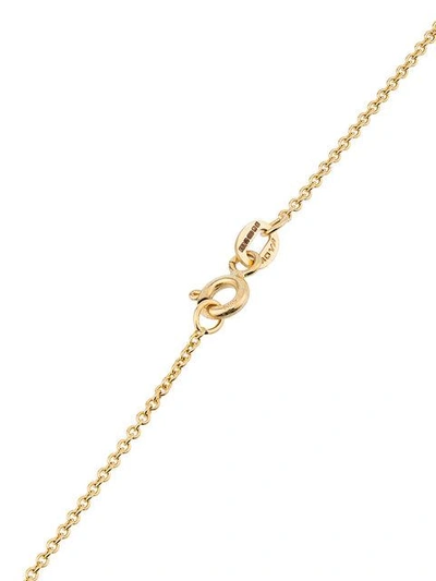 Shop Established 14kt Yellow Gold Wifey Necklace In Metallic