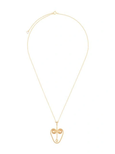 Shop Petite Grand Picasso Necklace In Metallic