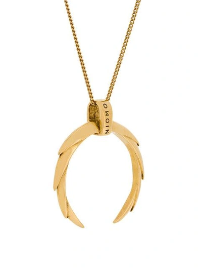 Shop Niomo Butia Necklace - Metallic