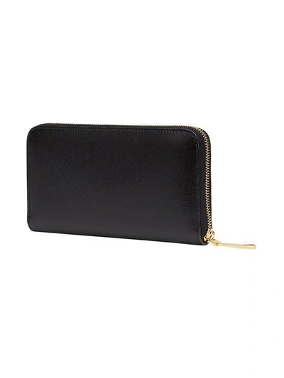 Shop Fendi F Is  Zip-around Wallet In Black