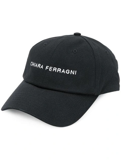 Shop Chiara Ferragni Embroidered Logo Cap