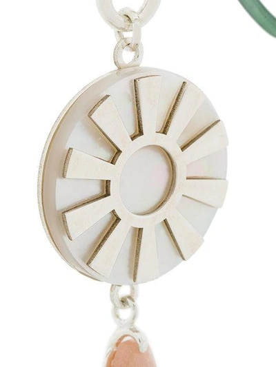 Wouters & Hendrix Technofossils E-coated Balance Earrings In Metallic