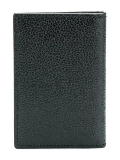 Shop Alexander Mcqueen Skull Pocket Organizer In Black