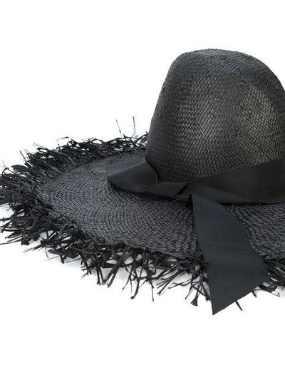Shop Gigi Burris Millinery Ete Woven Hat - Black