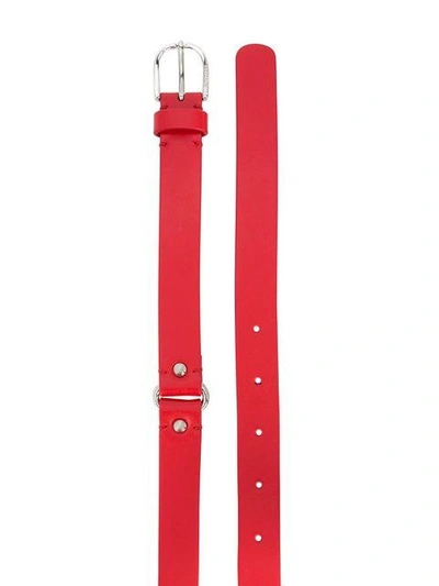 Shop Altuzarra Stud Detail Belt - Red