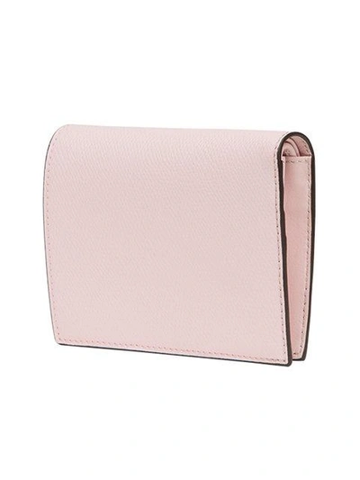 Shop Fendi Bi-fold Wallet In Pink