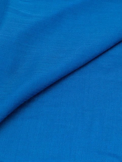 Shop N•peal Ultrafine Pashmina Shawl Scarf In Blue