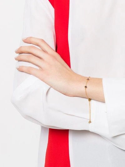 Shop Astley Clarke 18kt Rotvergoldetes 'floris Kula' Armband Mit Edelsteinen In Metallic
