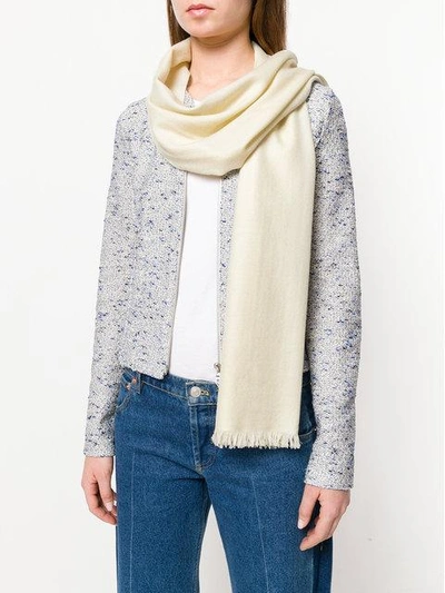 Shop N•peal Pashmina Stole Scarf In White