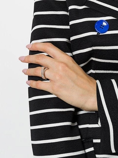 Charlotte Chesnais Initial Ring In Metallic
