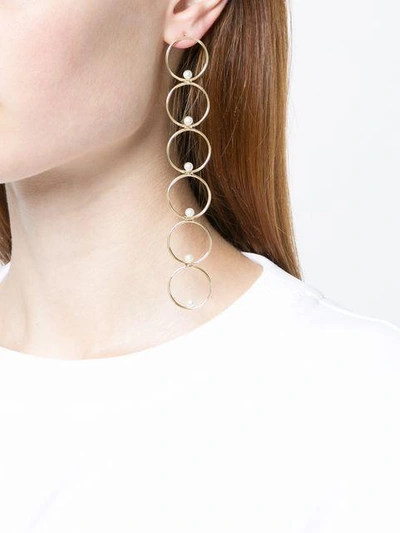 Shop Anissa Kermiche Rondeur Infinie Earring In Metallic