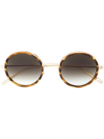 Shop Garrett Leight Playa Sunglasses - Brown