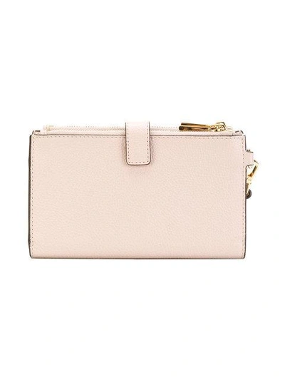 Shop Michael Michael Kors Adele Smartphone Wristlet In Pink