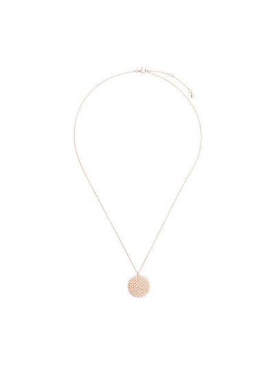 Shop Astley Clarke Mille Locket Necklace In Metallic