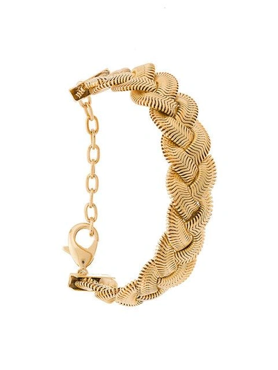 Shop Janis Savitt Braid Bracelet - Metallic